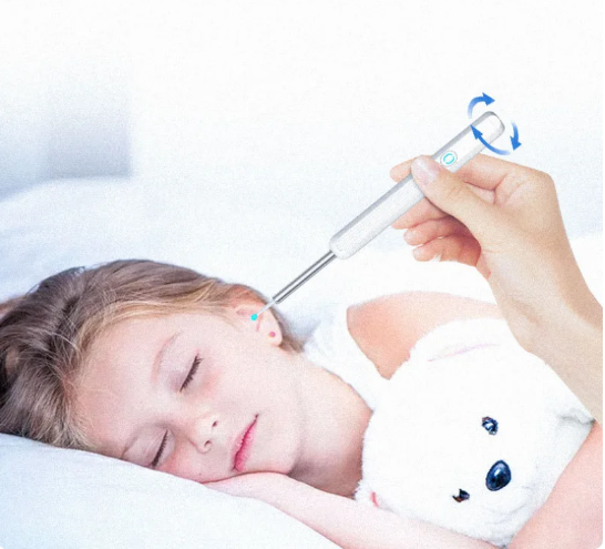2 جهاز تنظيف الأذن بكاميرا- Ear cleaning device with camera