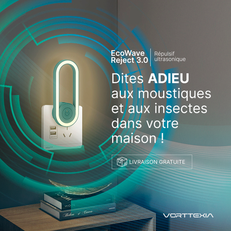 Insectifuge électrique à ultrasons