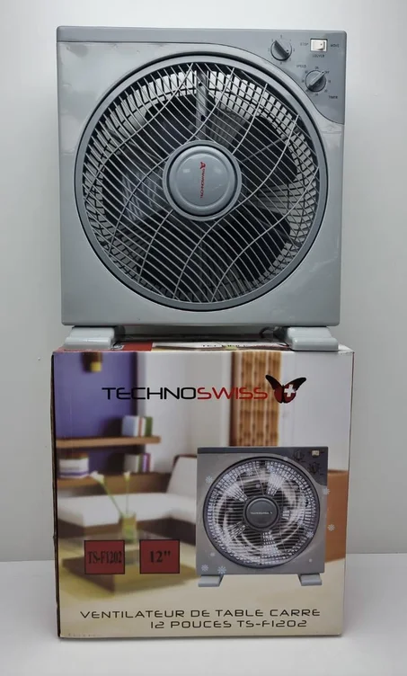 ventilateur table 12 pouces