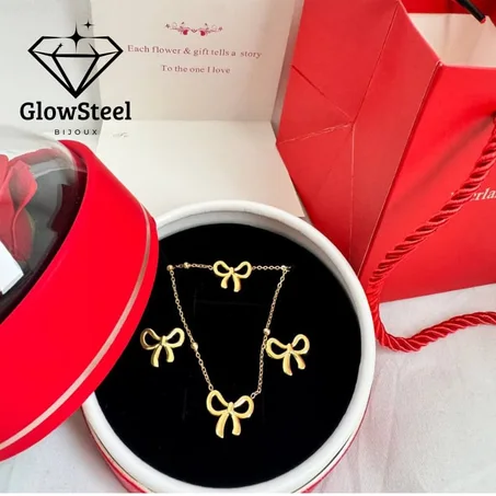 Ensemble Petite Fleur avec boite cadeau