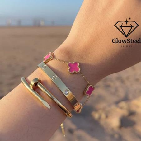 Pack Acier 3 pièces Rosé