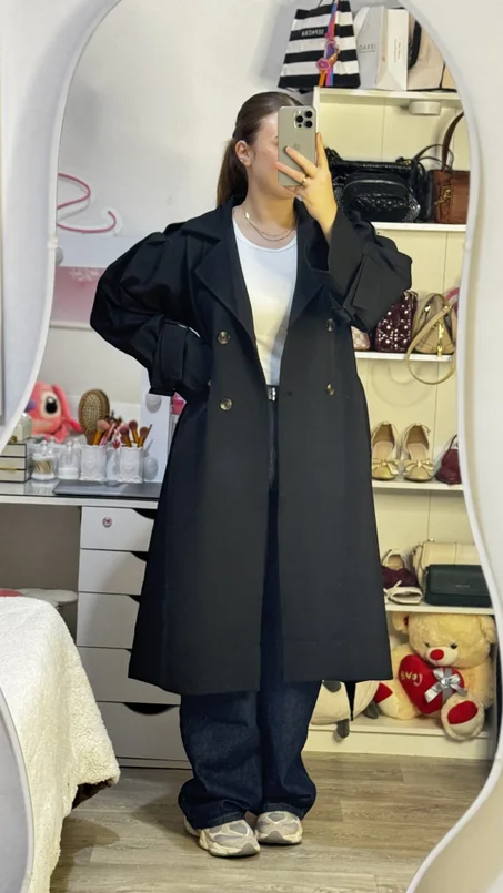 ترنش نسائي أنيق بقماش أورلاندو عالي الجودة