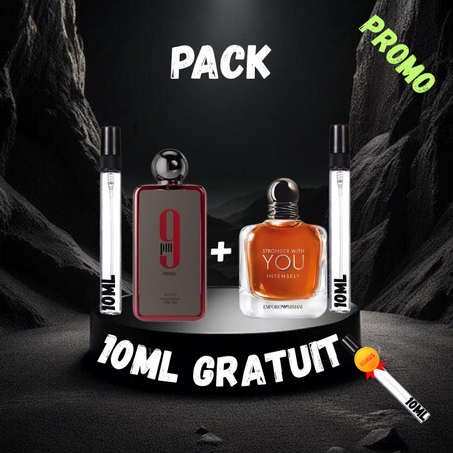 PACK : INTENSLY + 9PM REPEL + 10ML GRATUIT