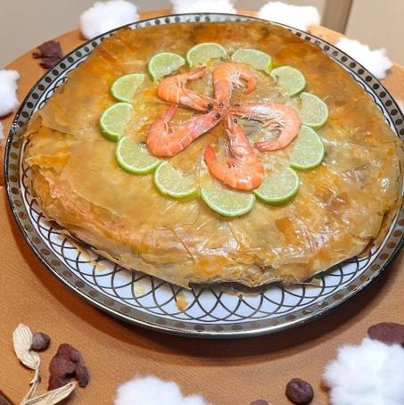 بسطيلة  السمك  لشخصين