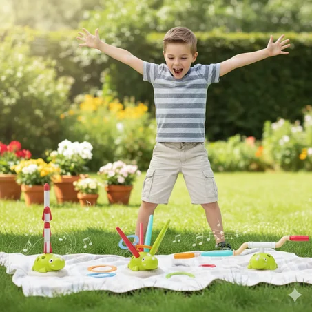 3-in-1 Dinosaur Machine Set Outdoor Sports Entertainment