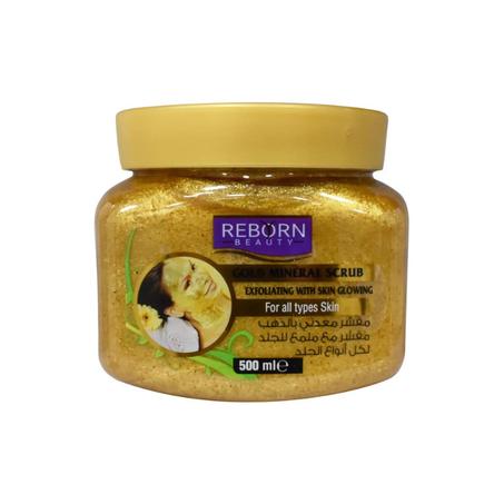 مقشر للوجه بالذهب