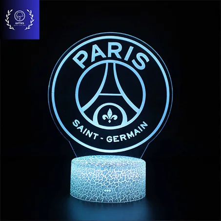 Paris Saint German Logo Led 3D