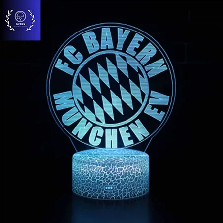 Bayern Munich Logo Led 3D