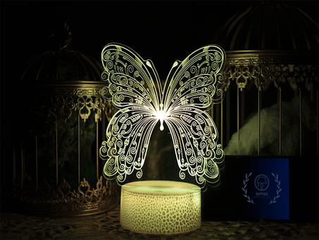 Butterfly Led 3D