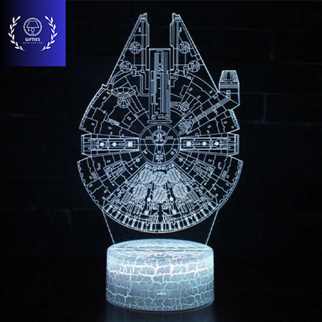Star War ship Led 3D