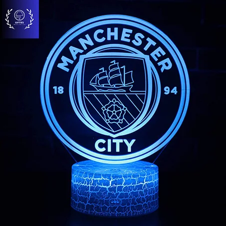 ManCity Logo LED 3D