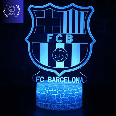 Barca Logo Led 3D