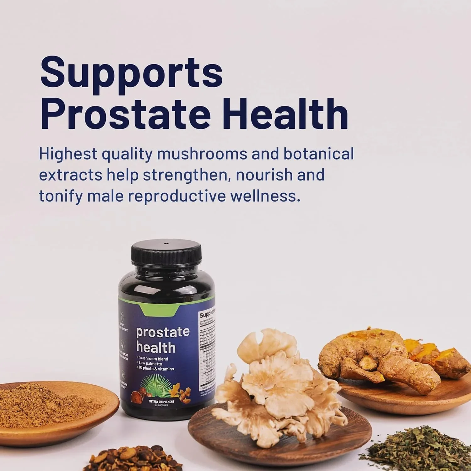 Capsules de santé de la prostate pour hommes