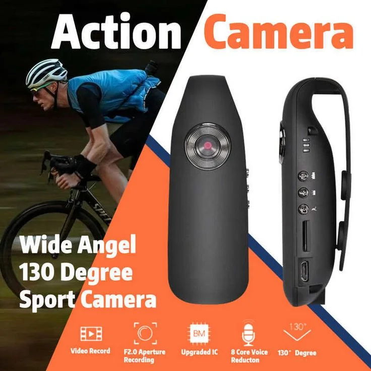 Petite Caméra avec Audio Vidéo Enregistrement en Boucle