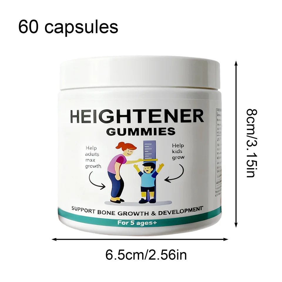 Heightener - Natural Height Growth Supplement for Kids, Teens and Adults and Increase Bone Strength