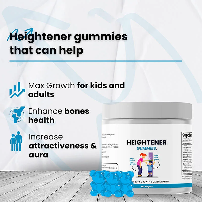 Heightener - Natural Height Growth Supplement for Kids, Teens and Adults and Increase Bone Strength