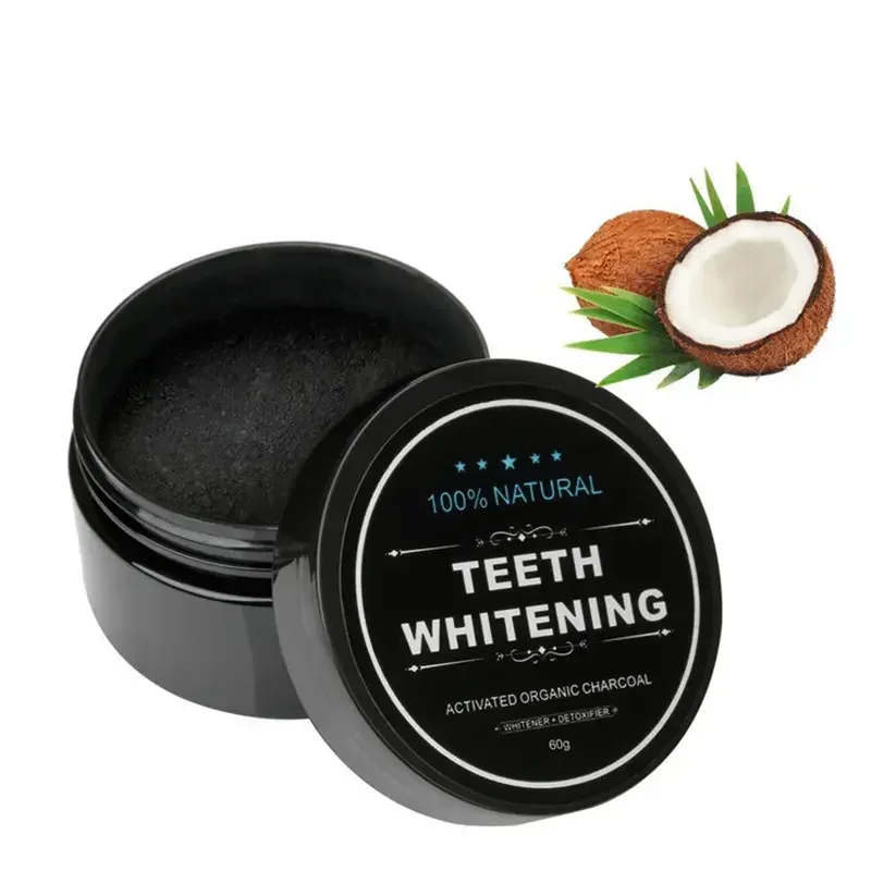 Poudre de Charbon Blanchissante des Dents