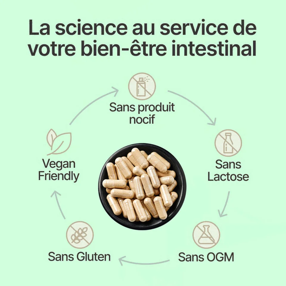 Cure Colon Capsules de désintoxication intestinale et de nettoyage du côlon