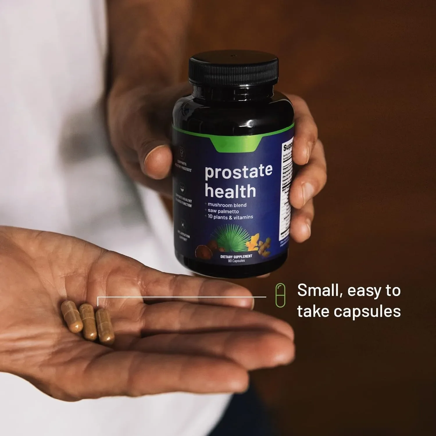 Capsules de santé de la prostate pour hommes