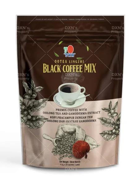 dxn black coffee mix