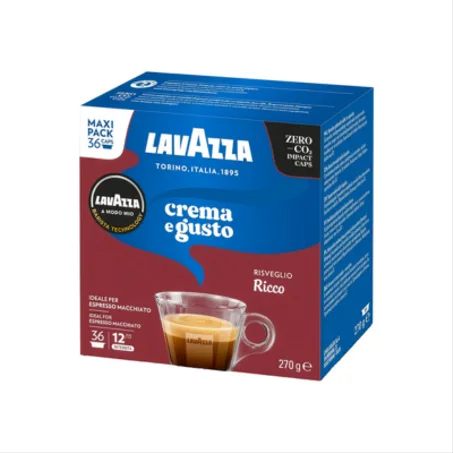 كبسولات قهوة لافازا كريما إي غوستو ريكو (Lavazza Crema e Gusto Ricco)