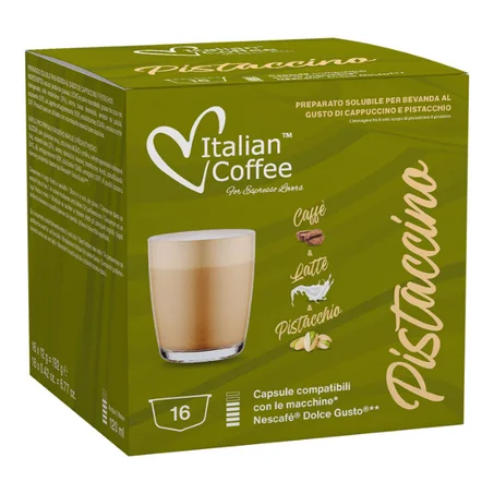 كبسولات فستق حلبي (بستاشيو) متوافقة مع ماكنة يومور و ماكنة دولتشي جوستو