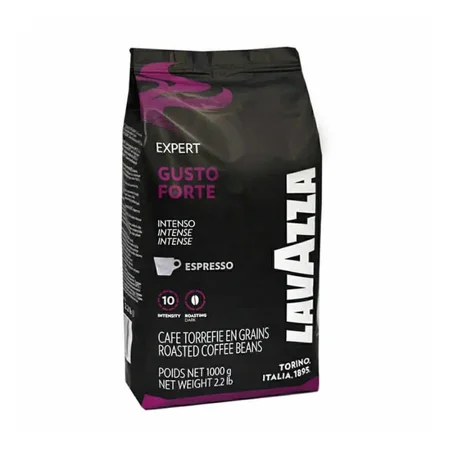 حبوب قهوة لافازا إكسبرت غوستو فورتي 1 كيلو Lavazza Gusto Forte Espersso Coffee Beans (1kg)