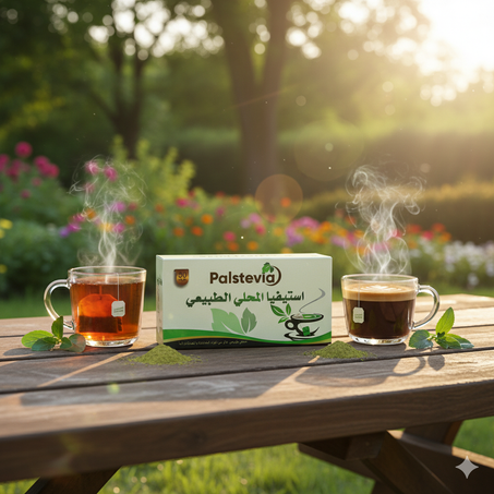 ستيفيا المحلي الطبيعي الخالي من المواد الحافظة والسعرات الحرارية
