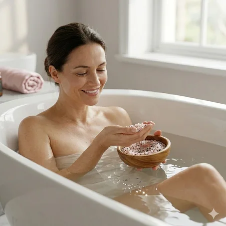 Deep Relax Mineral Bath Soak أملاح الاستحمام المعدنية للراحة العميقة