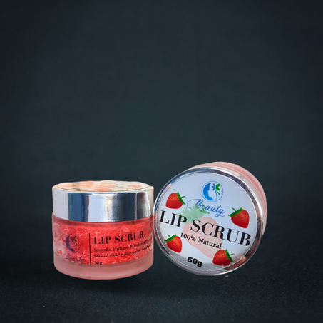 مقشر الشفاه لترطيب وتفتيح الشفاه المتشققة - Lip Scrub