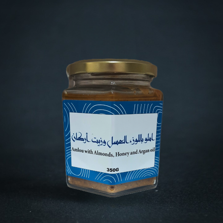 أملو باللوز، العسل وزيت الاركان (350g) - Amlou with Almonds, Honey & Argan oil