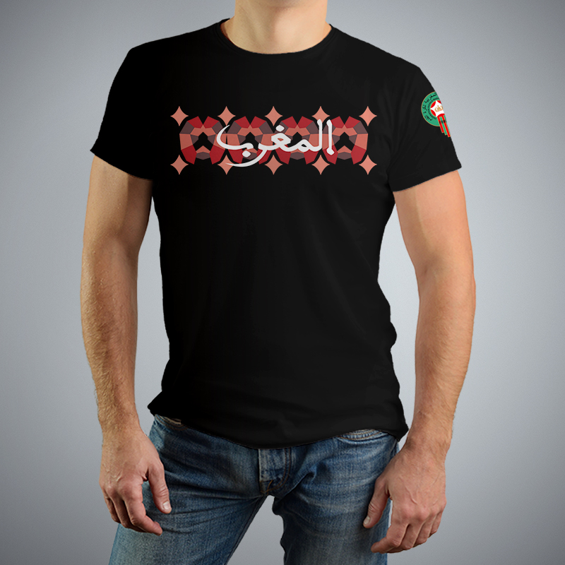 T-shirt Maroc - Couleur Noir