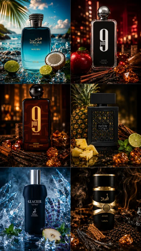 باك قنابل الفوحان والثبات الأسطوري (6 عطور × 10ml)