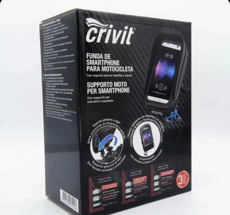 حامل الهواتف الذكية للدراجات النارية من Crivit