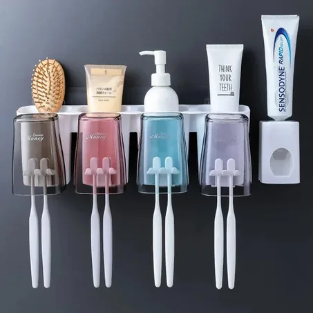 منظم تخزين الحمام متعدد الوظائف