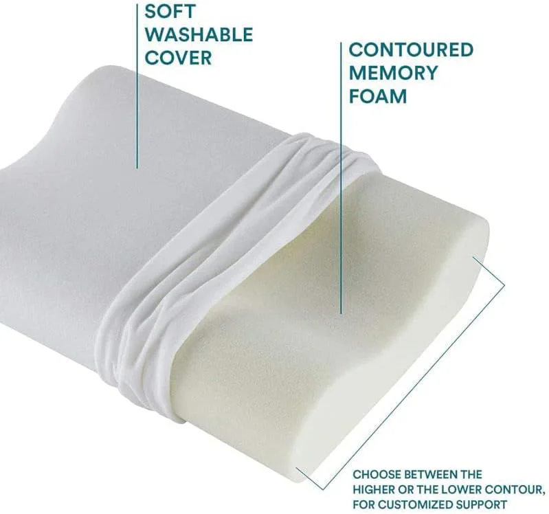 مخدة ميموري فوم طبية 30×50 سم