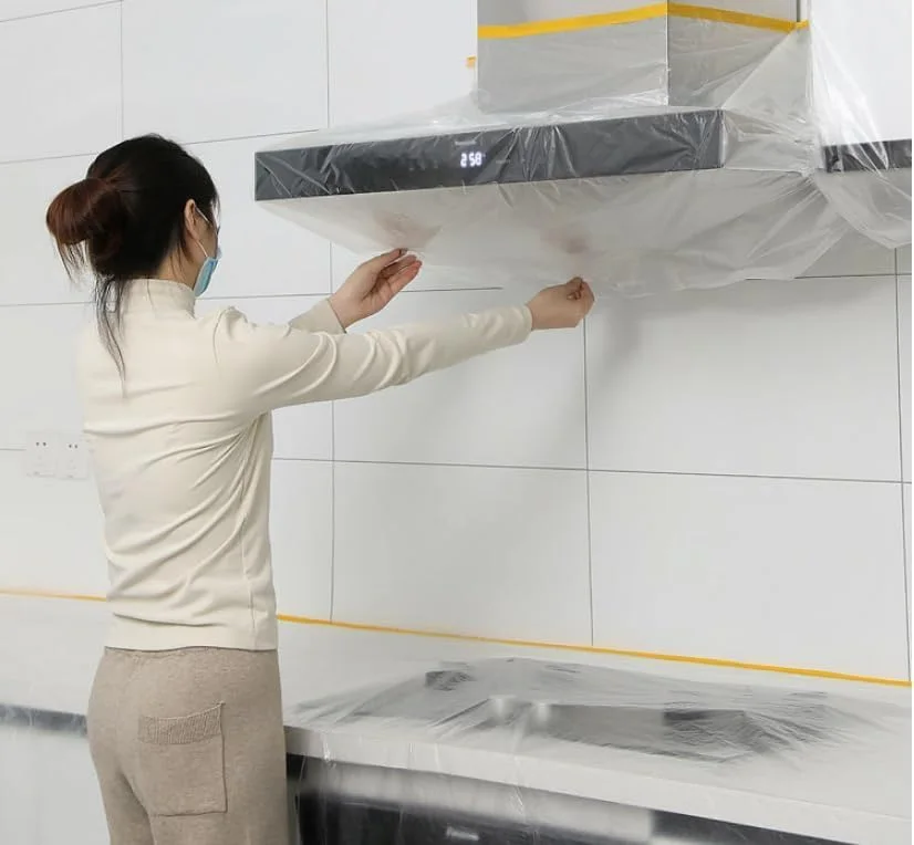 رول اكياس غطاء اثاث لاصق 20 متر