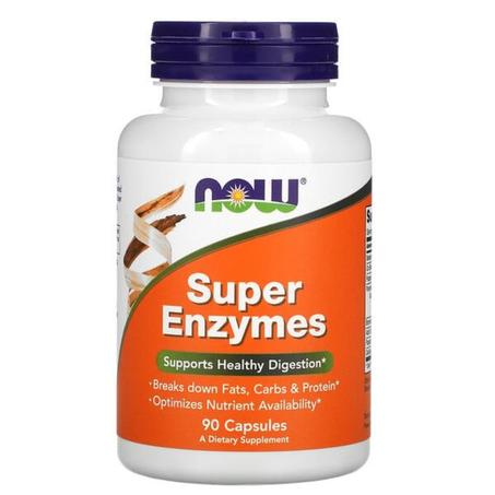 NOW Foods Super Enzymes maroc 90 Capsules