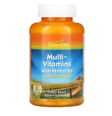 Multivitamin Maroc aux minéraux 120 comprimés Thompson