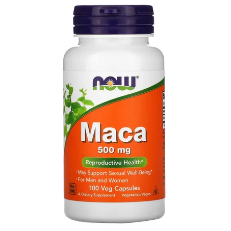 NOW Foods Maca maroc 500 mg 100 capsules végétariennes