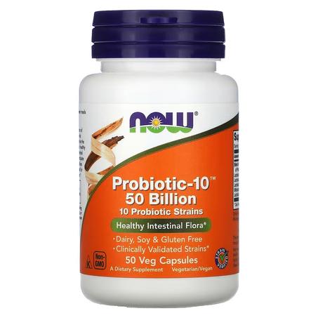 Now foods, Probiotique Maroc 50 milliards 50 capsules vegs