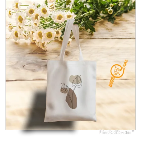 حقيبة تسوق جرافيك شكل