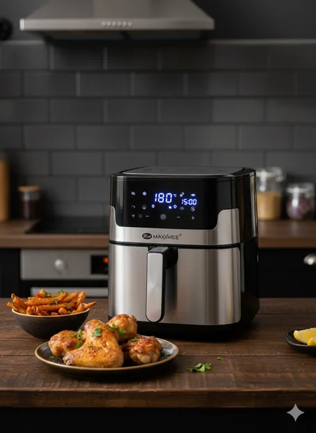 مقلاة هوائية رقمية فائقة الذكاء AIR FRYER – طعام مقرمش وصحي بلمسة زر