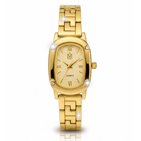 ساعة "الفخامة الهادئة" البيضاوية