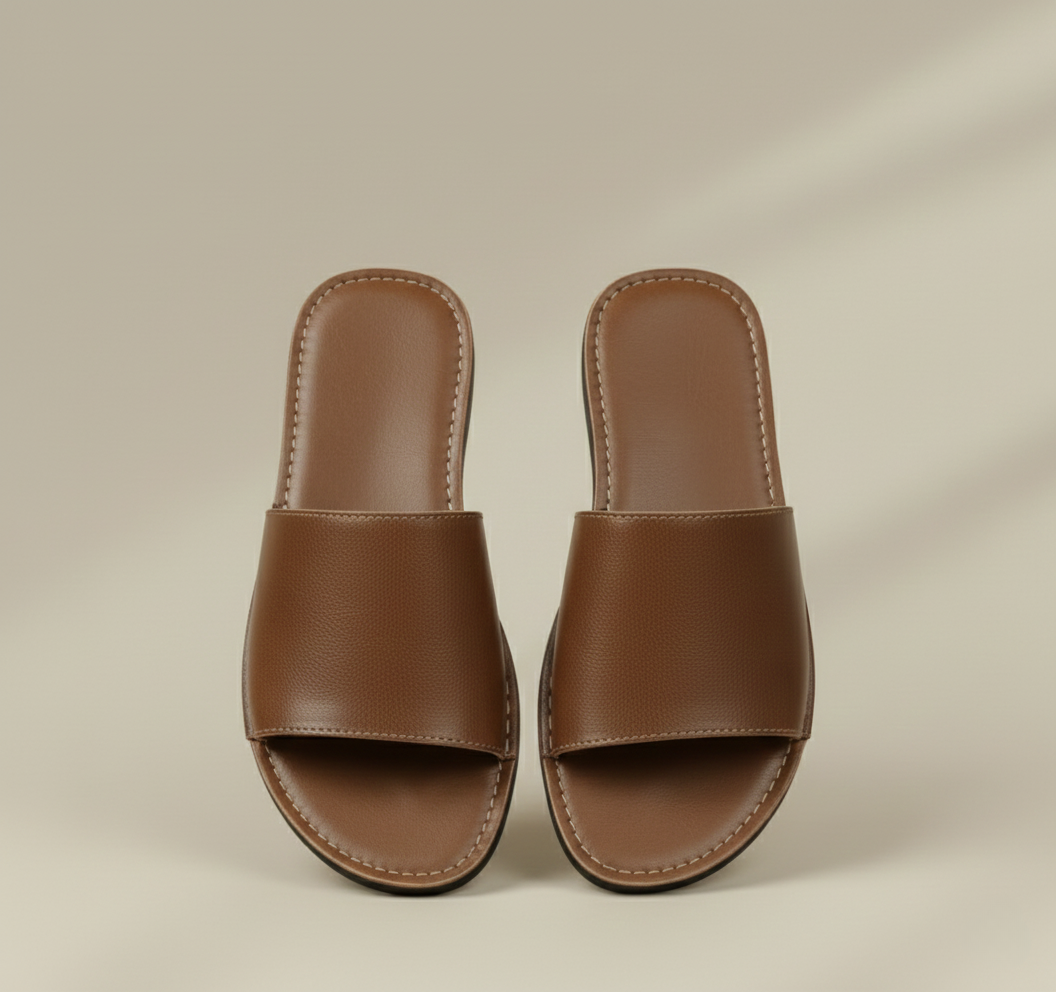 نعل رجالي مصنوع يدويا من الجلد الأصيل