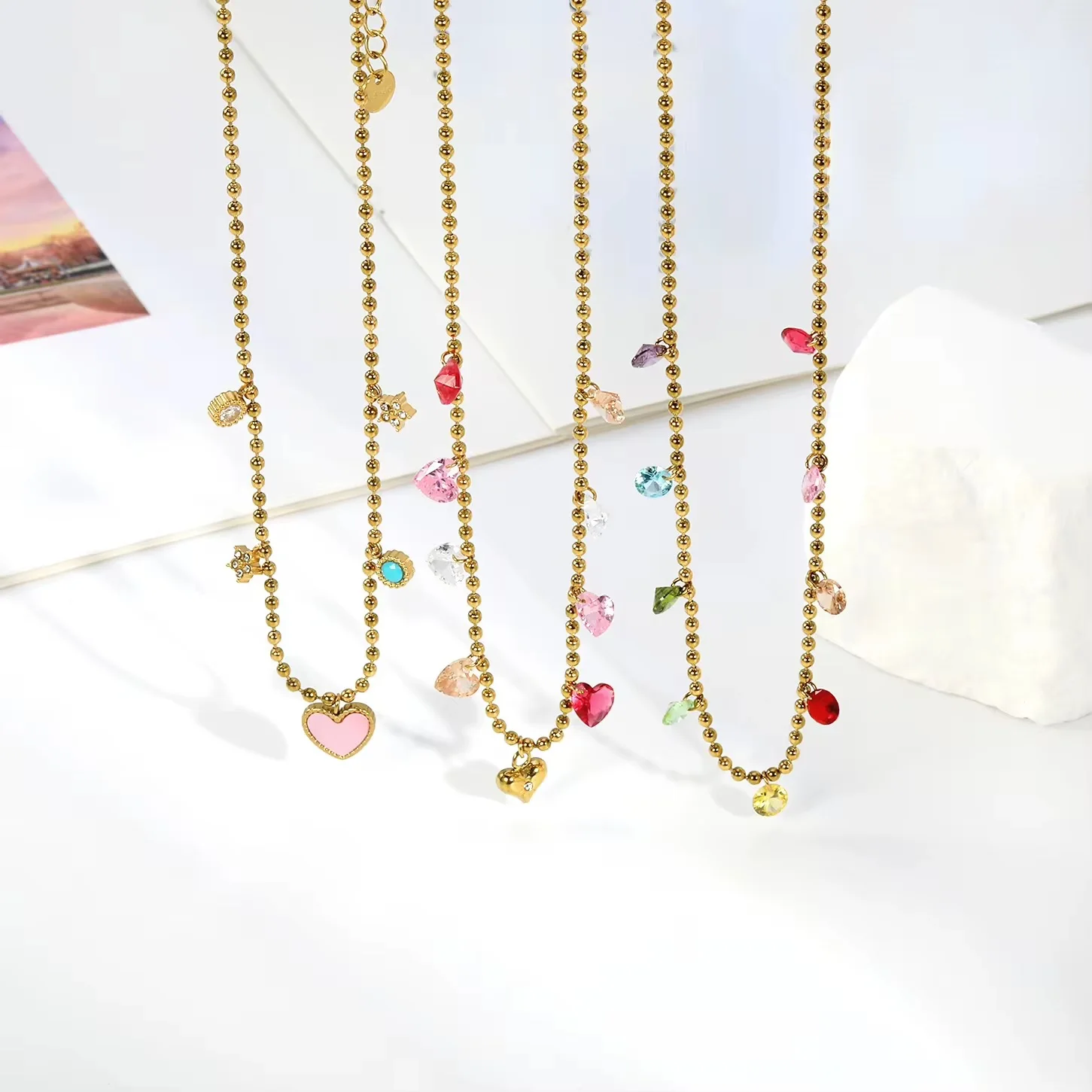Necklace stone