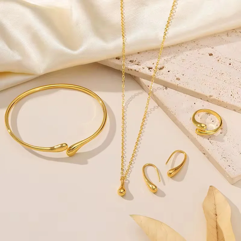 Water drop Jewelry Set