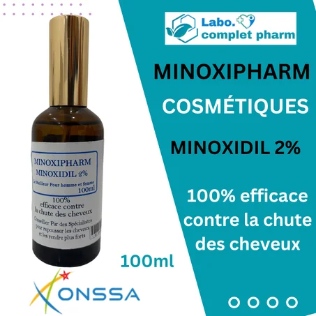 MINOXIPHARM minoxidil 2%
