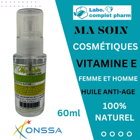 VITAMINE E huile naturelle Anti-age