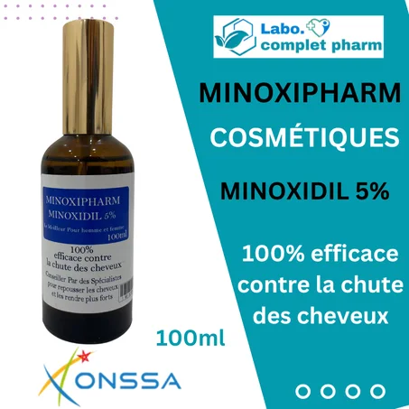 MINOXIPHARM minoxidil 5%